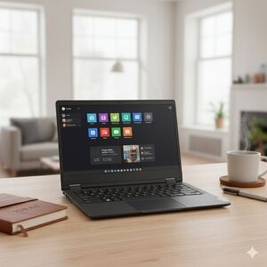IdeaPad Flex 5 (14" Intel) 2 in 1 Laptop 64GB Storage 4GB Memory